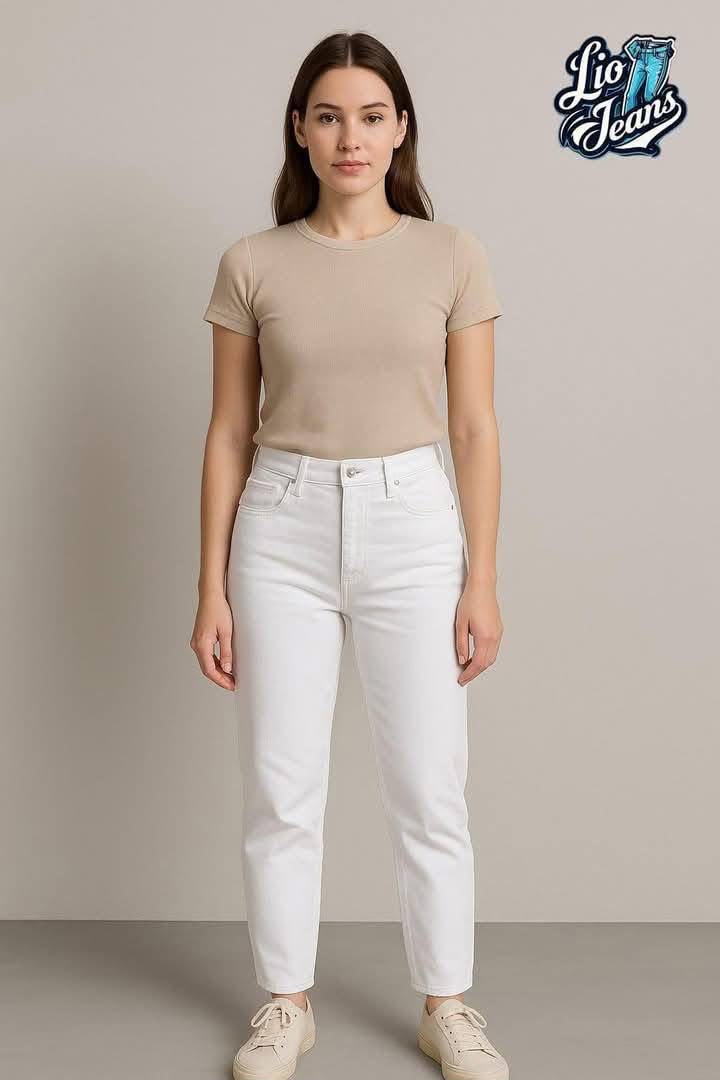 بنطلون جينز بوي فريند Lio Jeans – ستايل أوفر سايز عصري يخليكي مختلفة من أول لبسه👖🔥