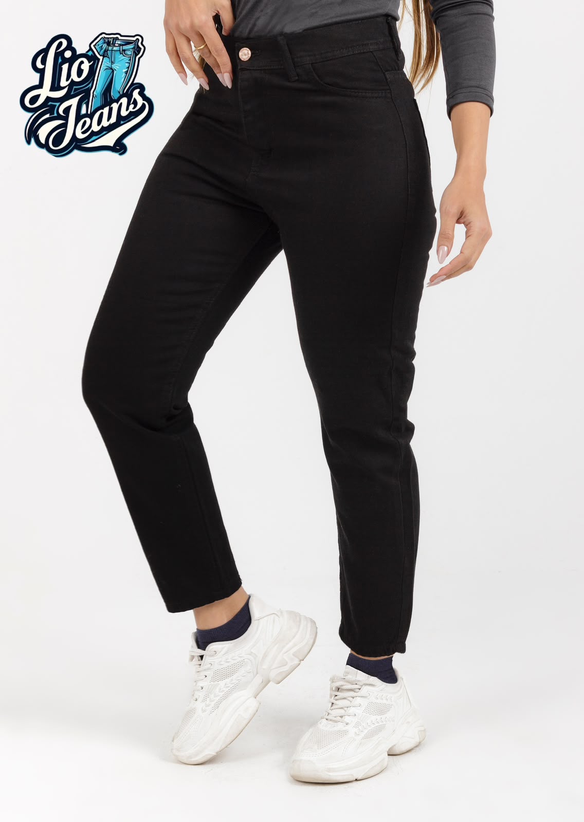 Lio Jeans | بنطلون بوي فريند تريندي – لوك كاجوال يخطف الأنظار من أول لبسة 🔥👖