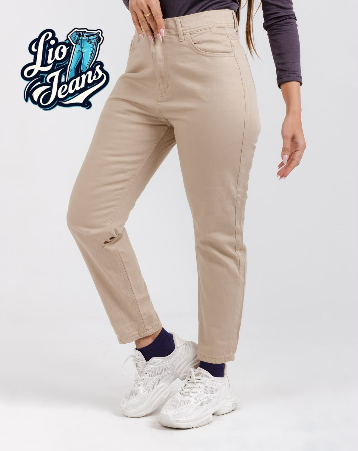 Lio Jeans | بنطلون بوي فريند تريندي – لوك كاجوال يخطف الأنظار من أول لبسة 🔥👖