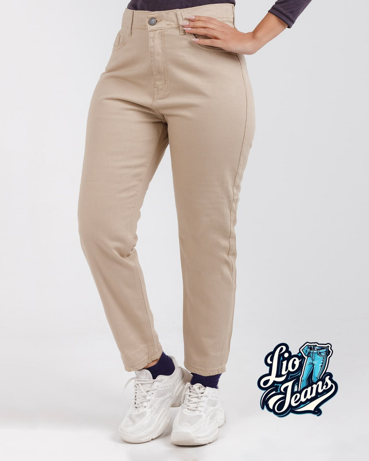Lio Jeans | بنطلون بوي فريند تريندي – لوك كاجوال يخطف الأنظار من أول لبسة 🔥👖